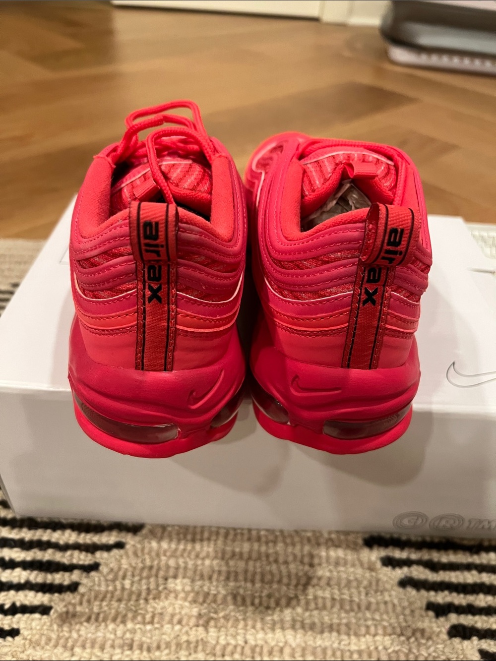 Nike Women’s Air Max 97 — Hot Pink Trainers - Picture 11 of 11